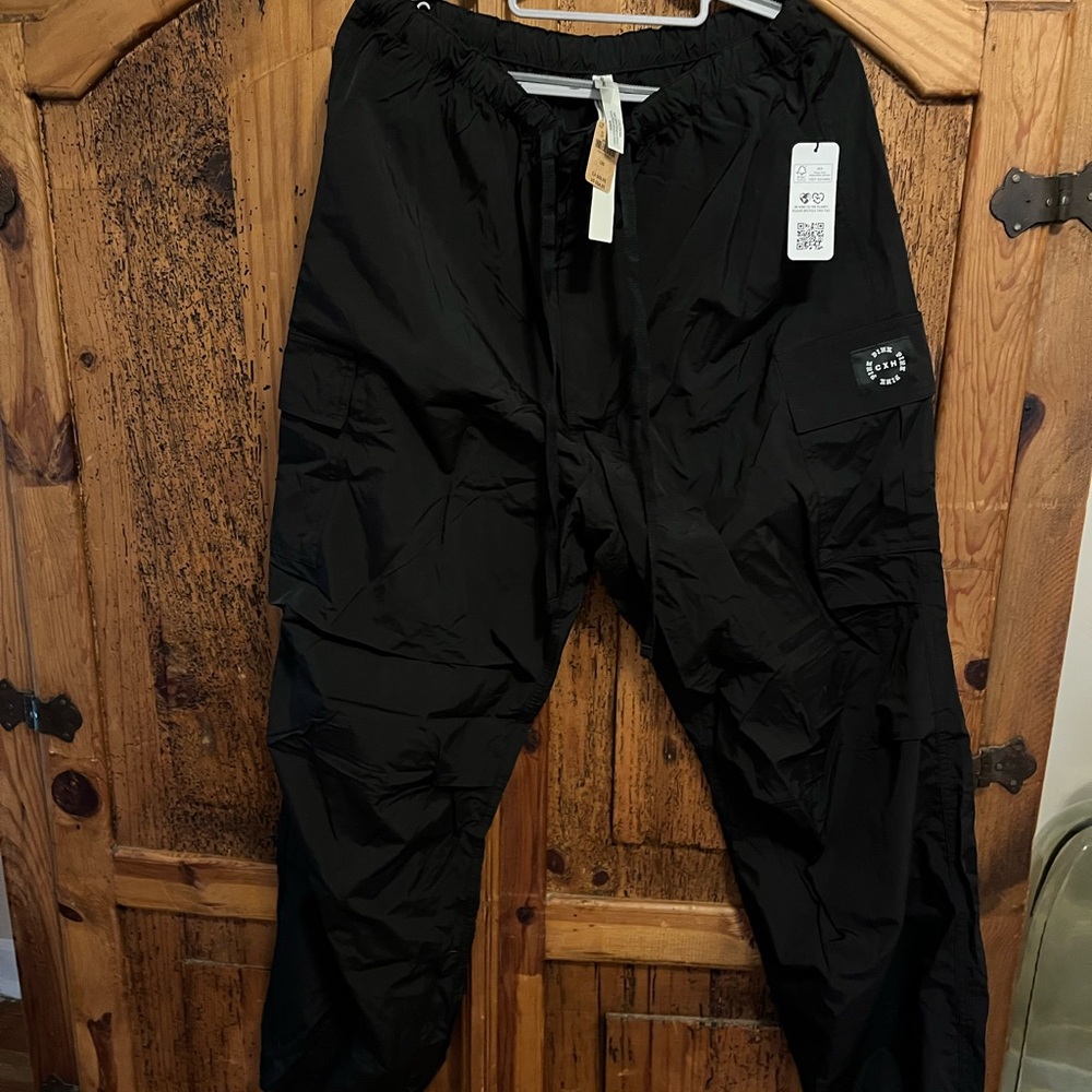 PINK Victoria's Secret Black Cargo Pants